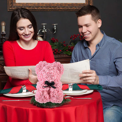 Rose Teddy Bear - Best Gift for Valentines Day